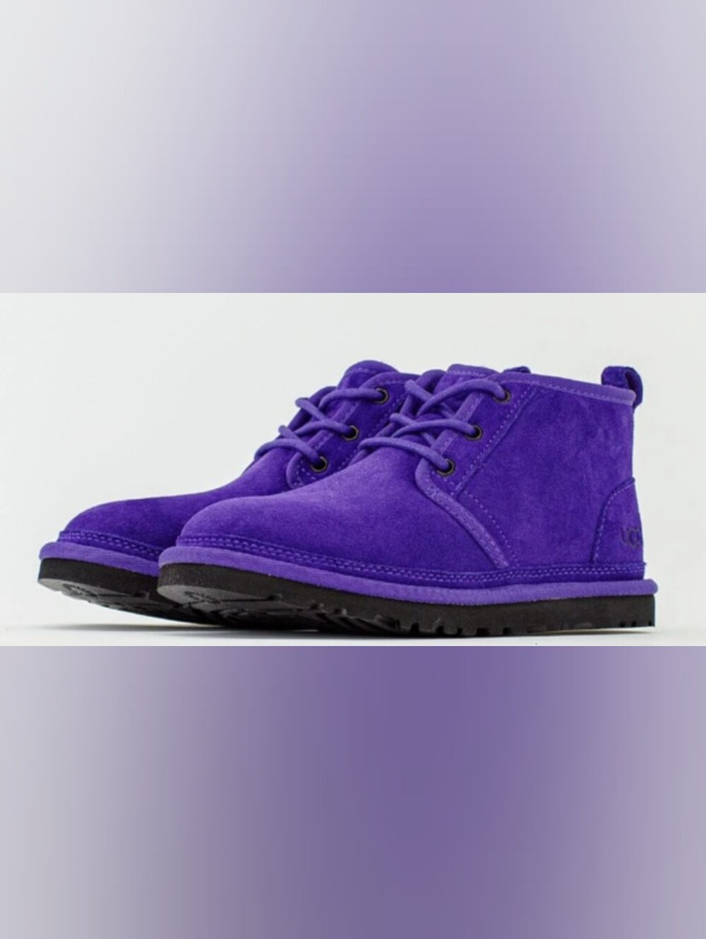 UGG Women's Neumel Suede Lace-Up Ankle Boots Size 9 NIB MSRP $150